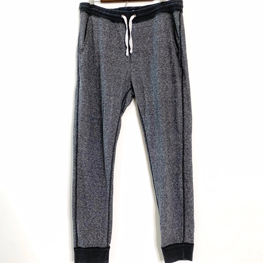 AE Mens Size L Gray Stretch Jogger Sweatpants